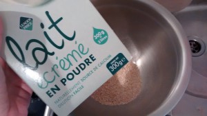 lait écrémé en poudre