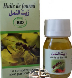 huile de fourmies