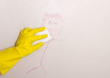 effacer les traces sur les murs